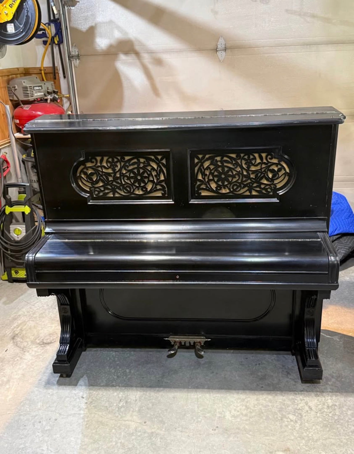 Steinway & Sons Upright Piano (c. 1887) – Delivery Included