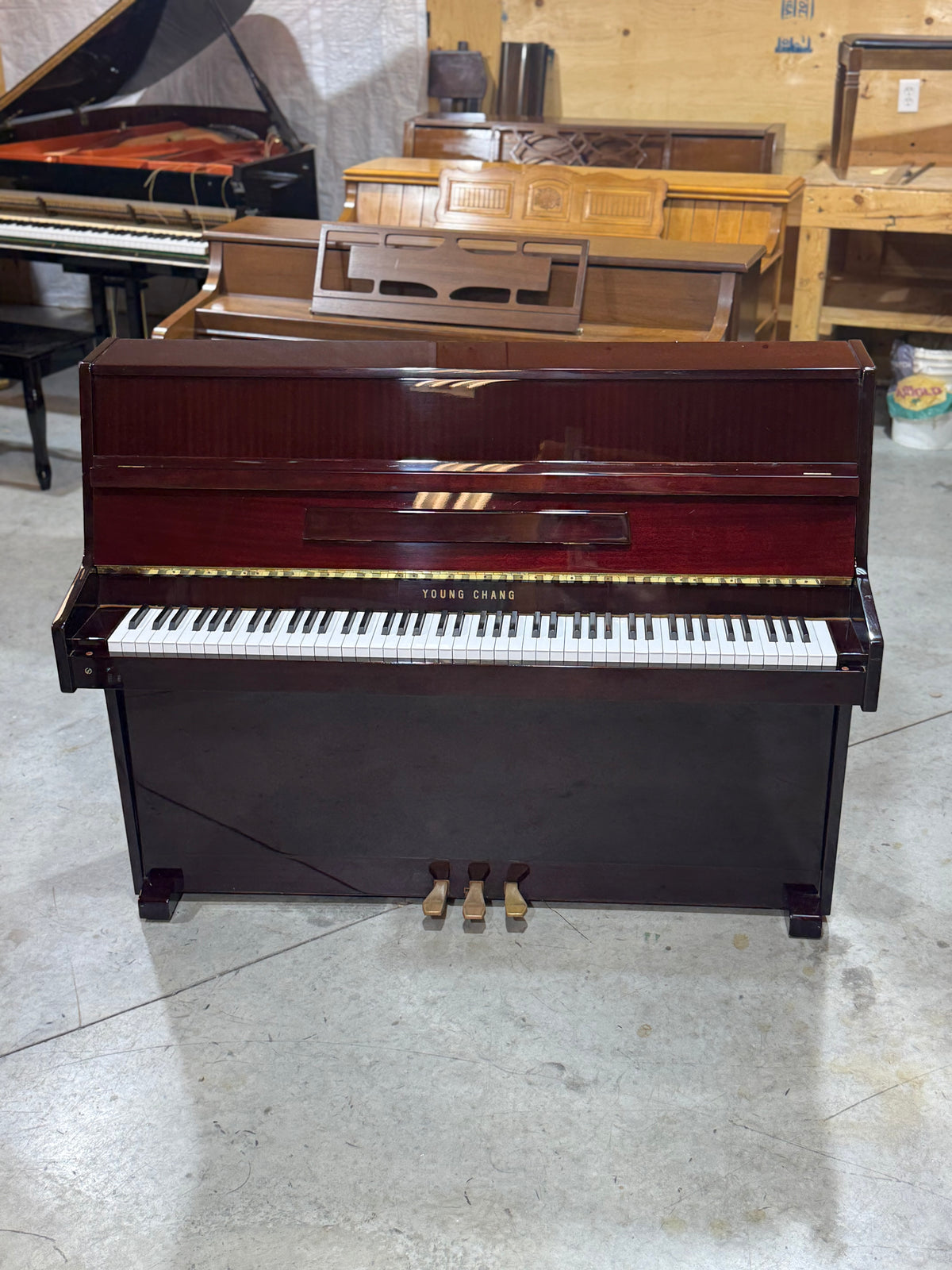 Young Chang E-102 Upright Piano – Delivery Included