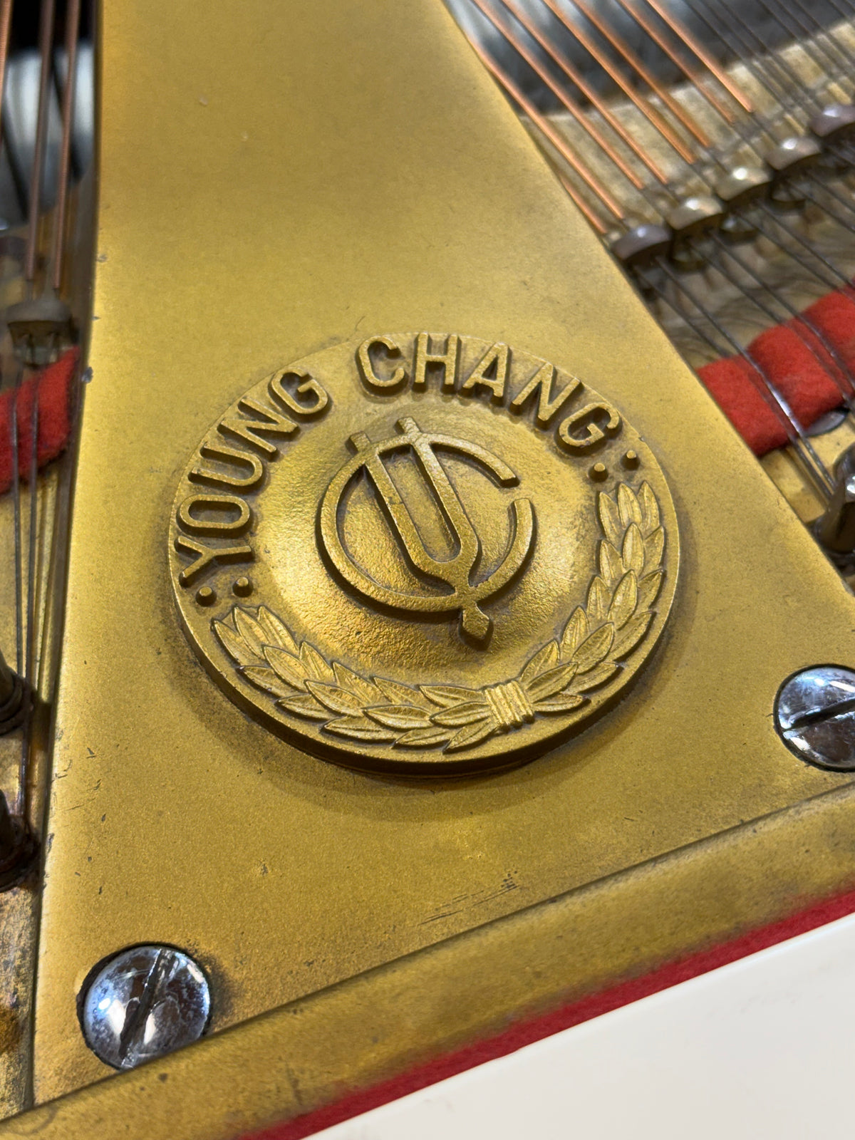 Young Chang G-185 Grand Piano – Ivory, Delivery Included