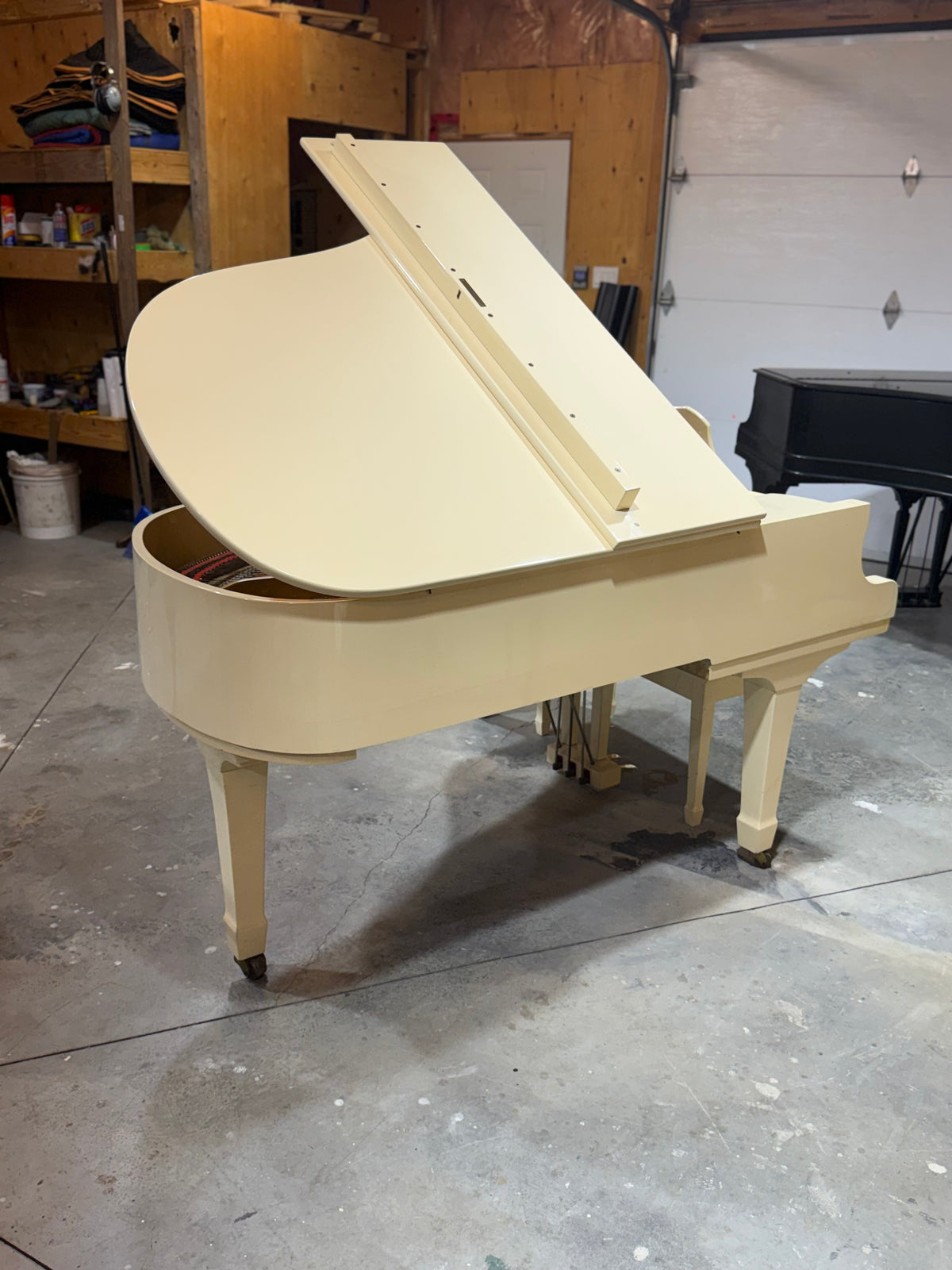 Young Chang G-185 Grand Piano – Ivory, Delivery Included