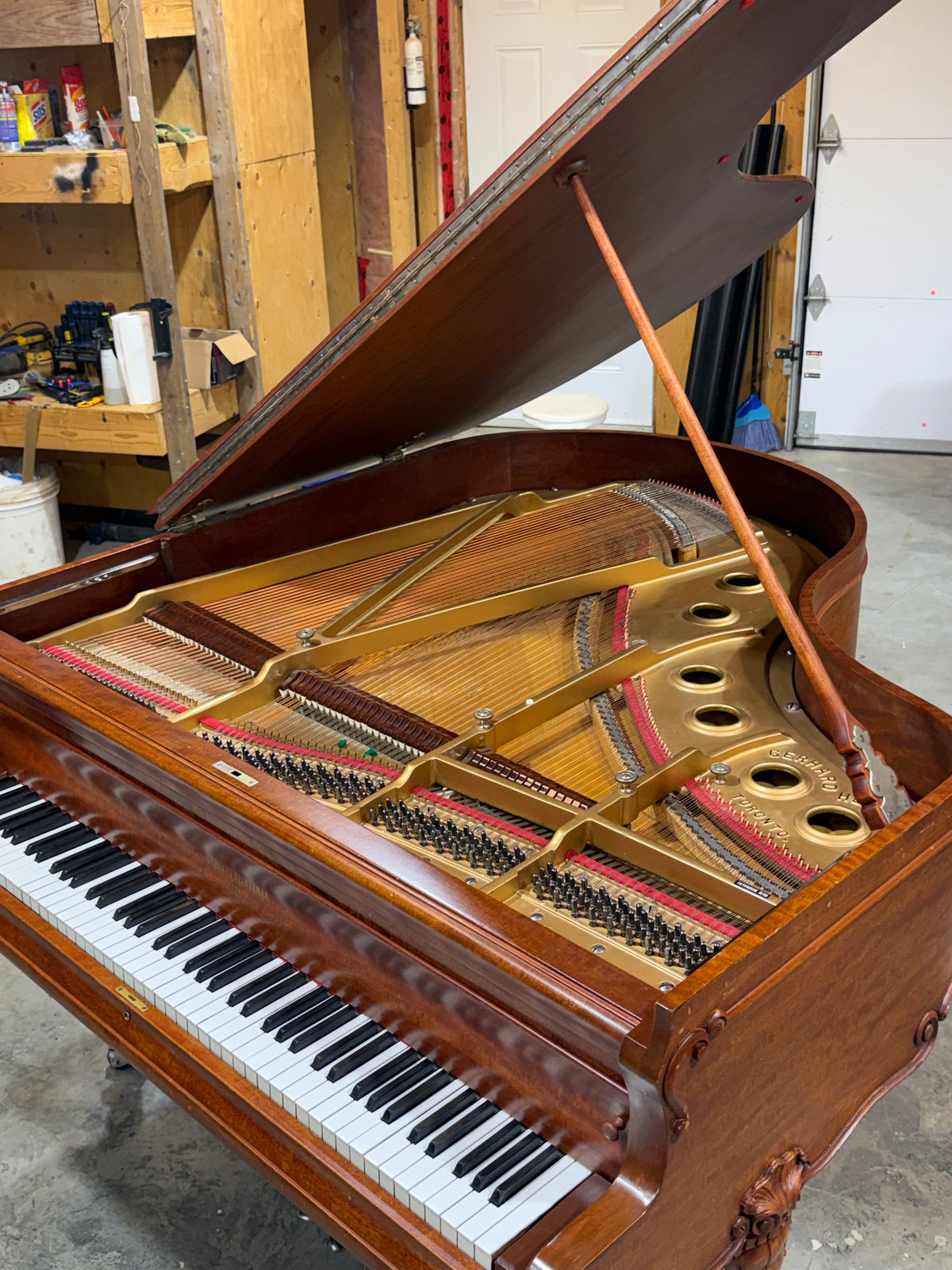 Heintzman Baby Grand Piano – Reconditioned, Delivery Included