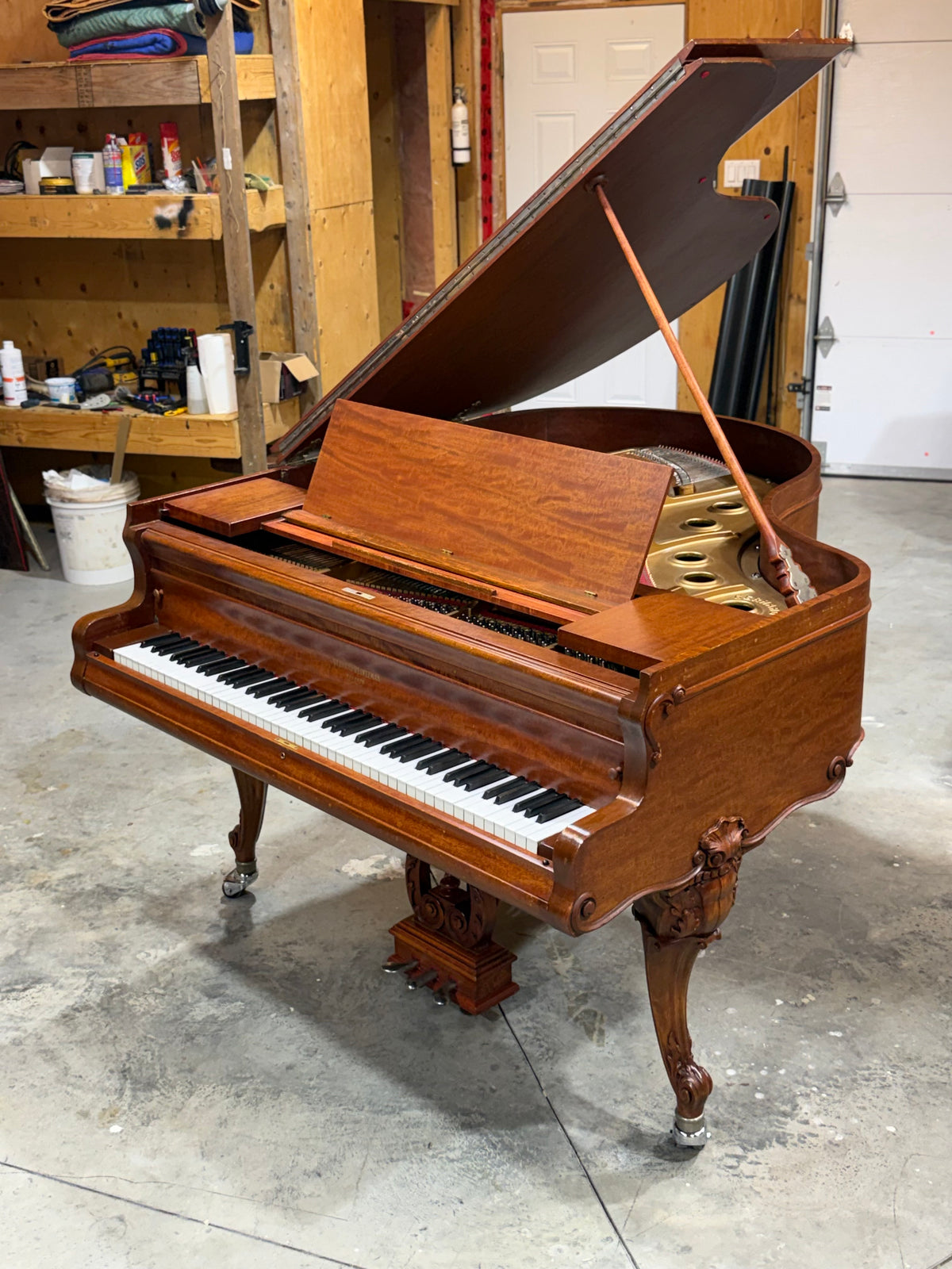 Heintzman Baby Grand Piano – Reconditioned, Delivery Included