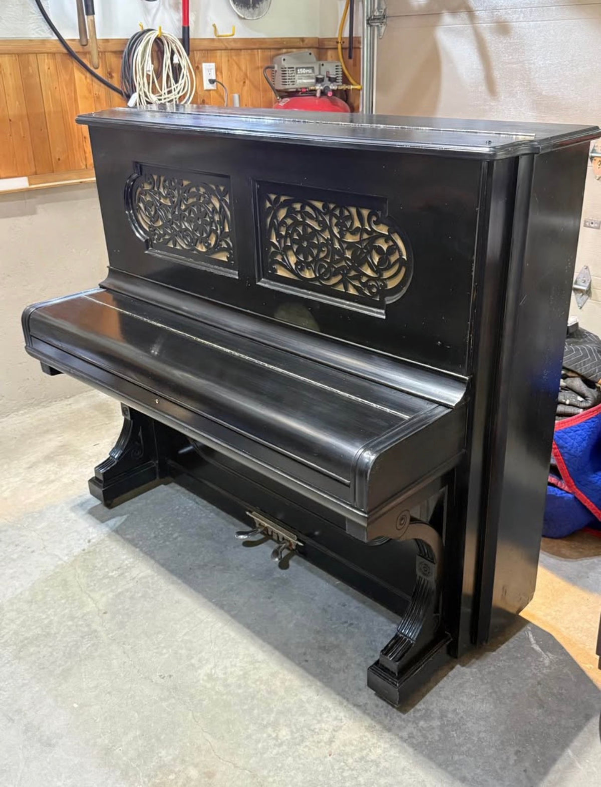 Steinway & Sons Upright Piano (c. 1887) – Delivery Included