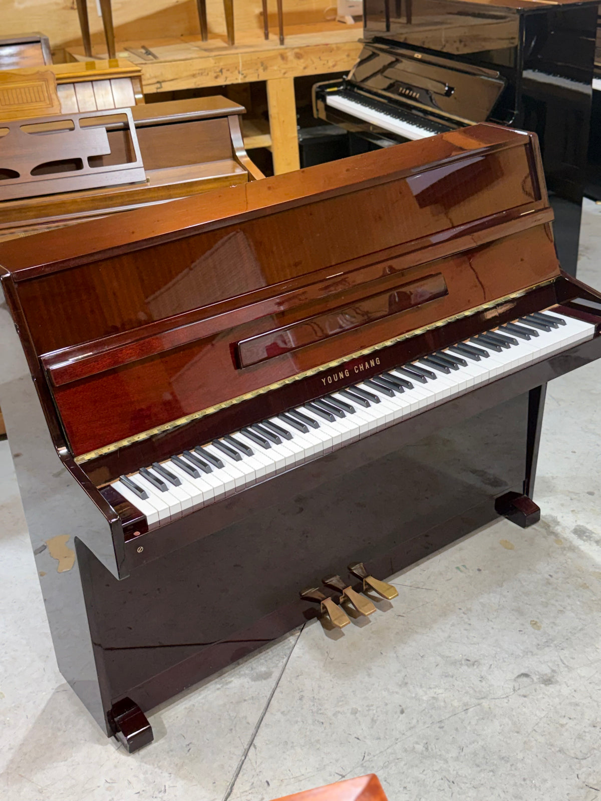 Young Chang E-102 Upright Piano – Delivery Included