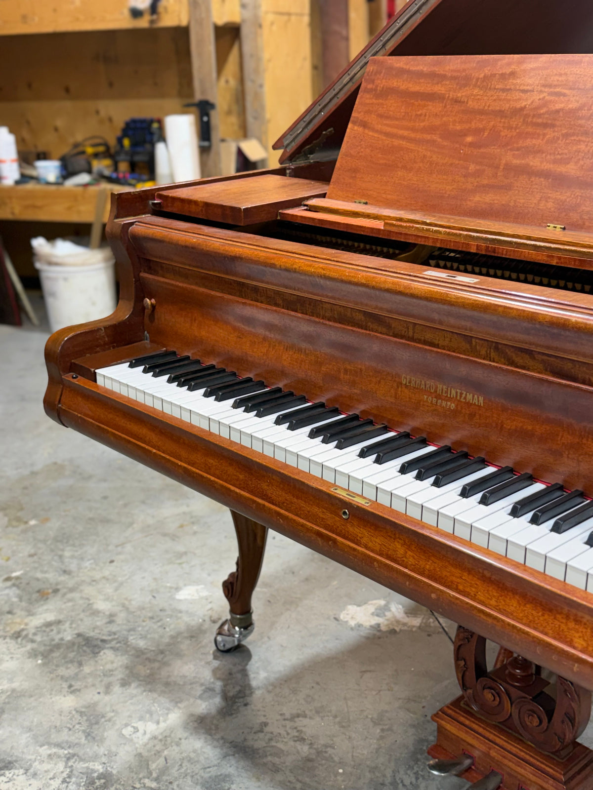 Heintzman Baby Grand Piano – Reconditioned, Delivery Included