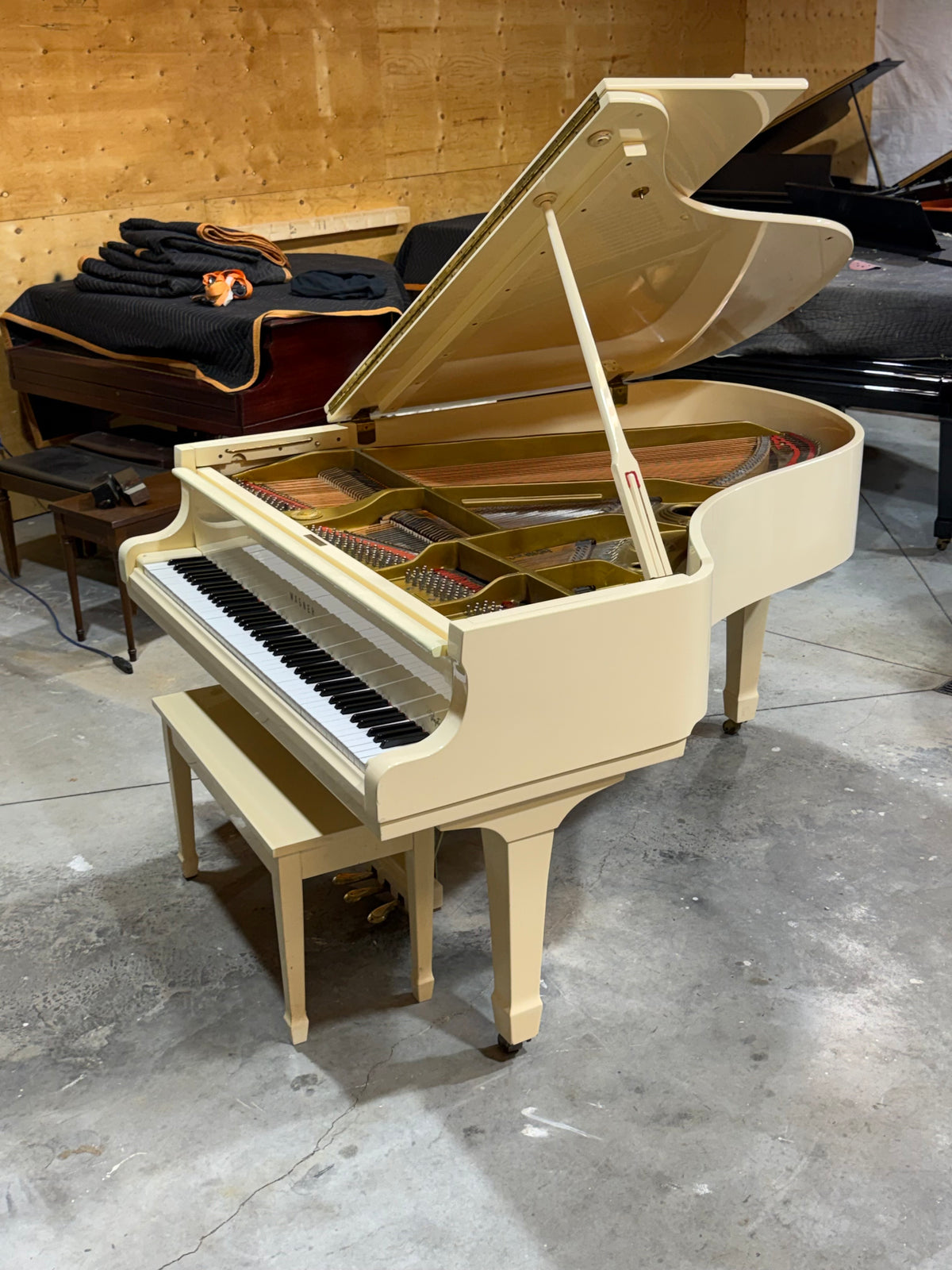 Young Chang G-185 Grand Piano – Ivory, Delivery Included