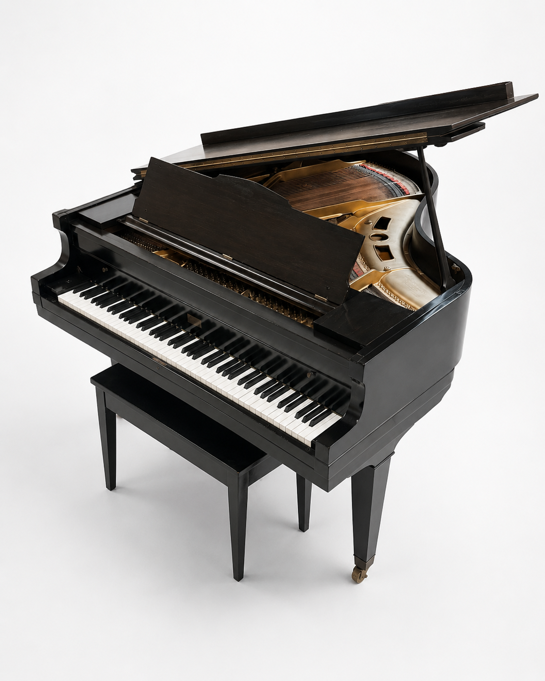 Piano à queue Hardman remis à neuf – Livraison incluse