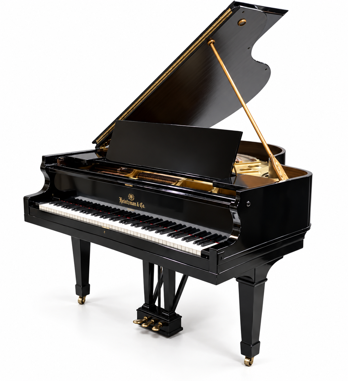 Heintzman & Co. Grand Piano – Ebony, Delivery Included