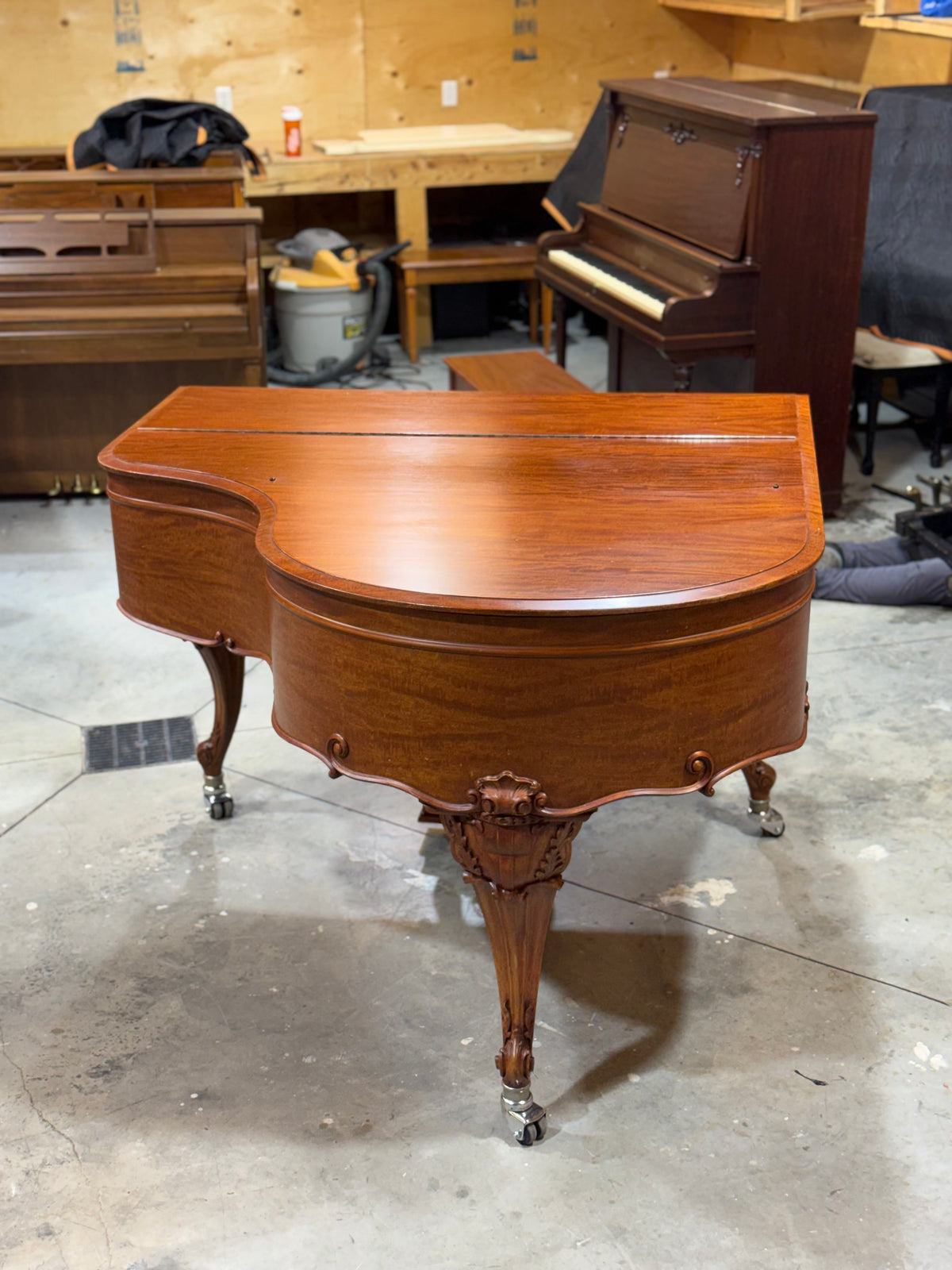 Heintzman Baby Grand Piano – Reconditioned, Delivery Included