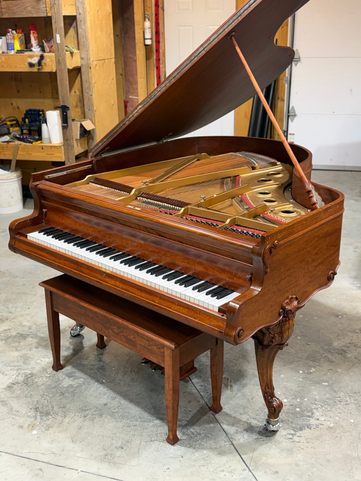 Heintzman Baby Grand Piano – Reconditioned, Delivery Included