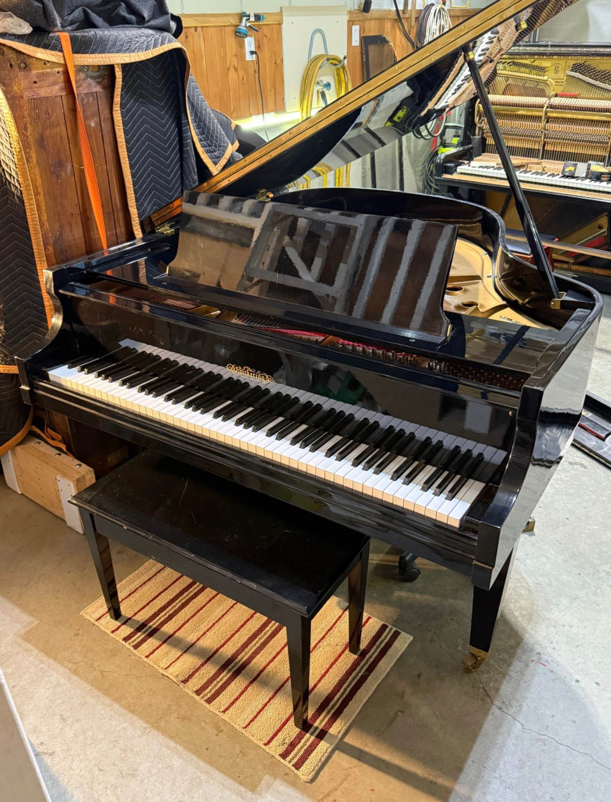 Chickering & Sons Baby Grand Piano – Delivery Included