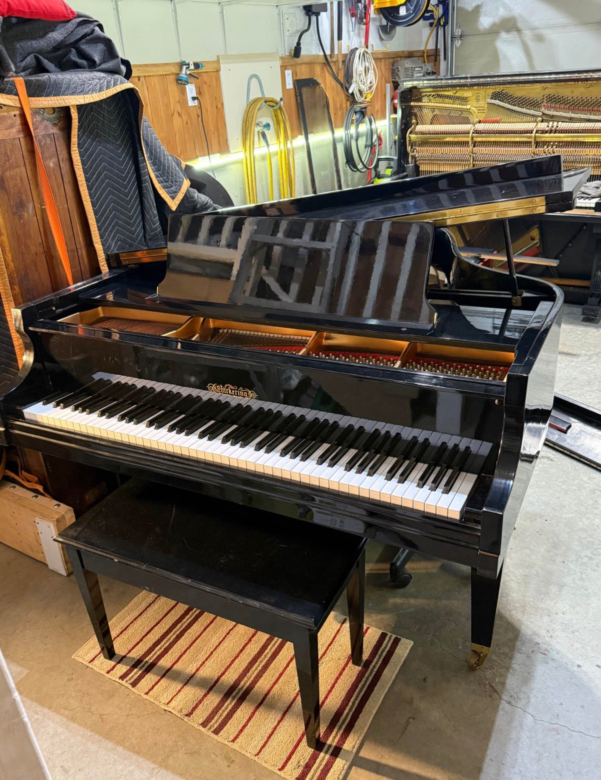 Chickering & Sons Baby Grand Piano – Delivery Included