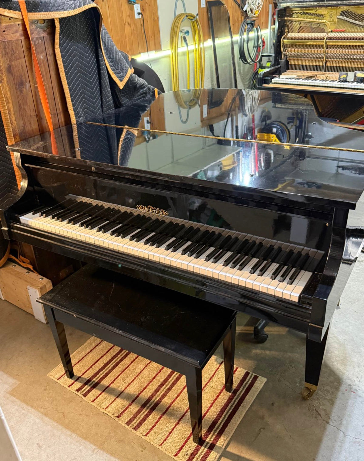 Chickering & Sons Baby Grand Piano – Delivery Included