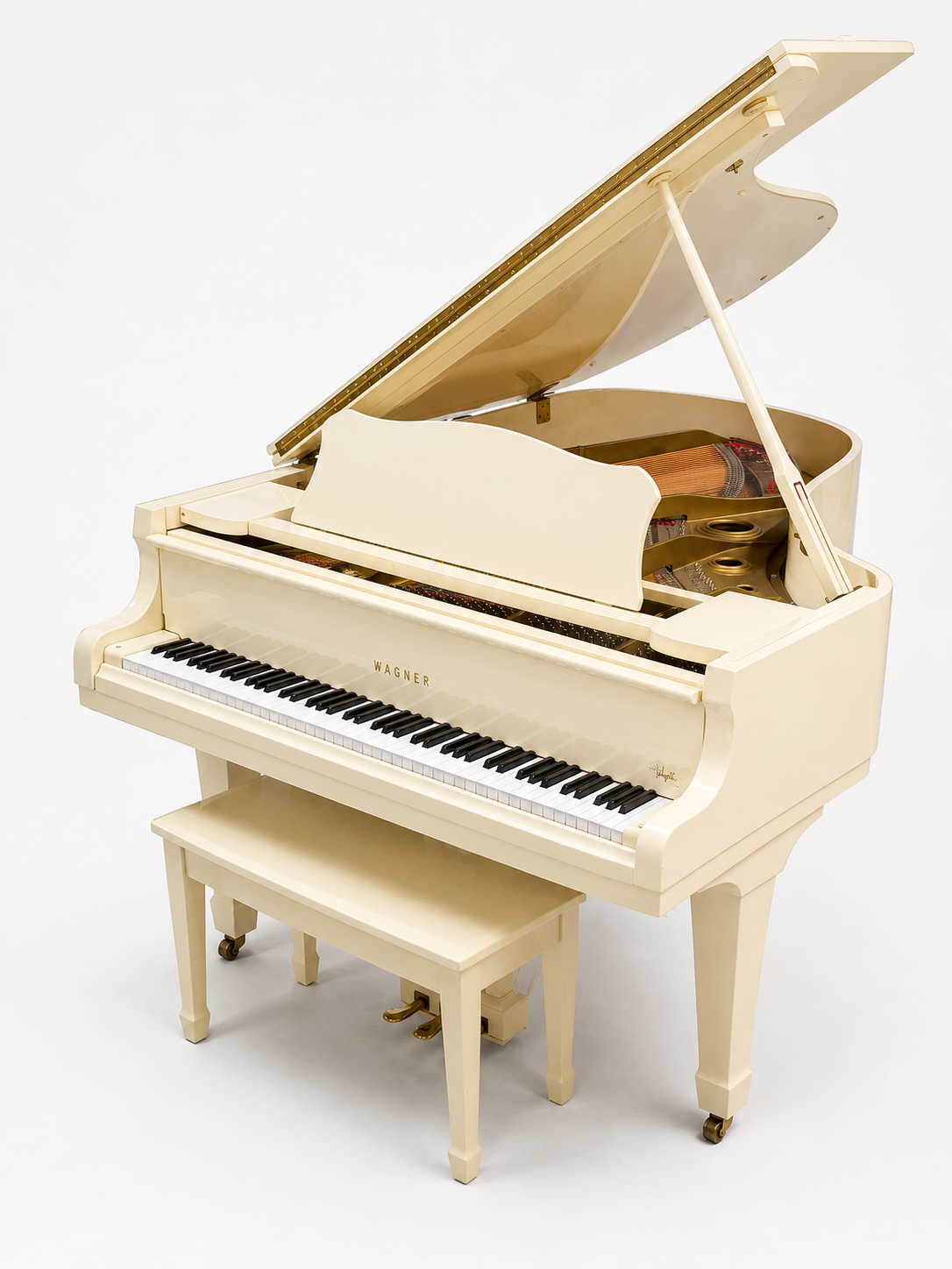 Young Chang G-185 Grand Piano – Ivory, Delivery Included
