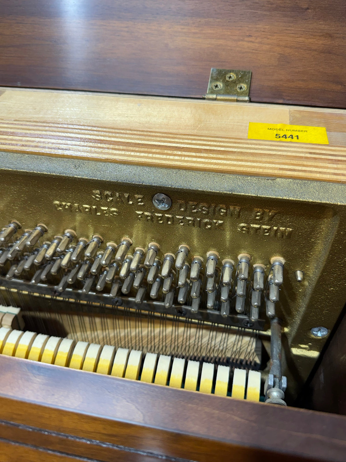 Currier model 5441, scale design by Charles Frederick Stein